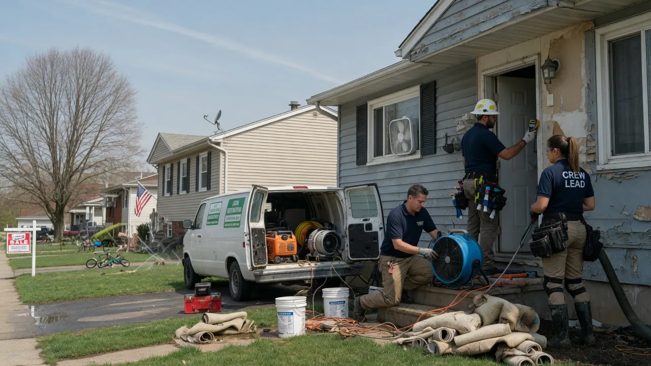 Flood Cleanup in Wilton, CT near me